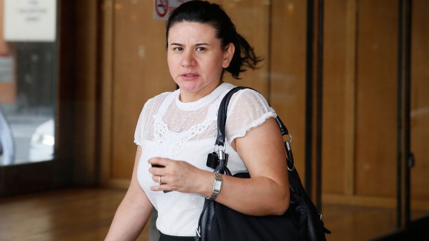 Sydney nurse Mavis Lopez at Downing Centre Local Court.