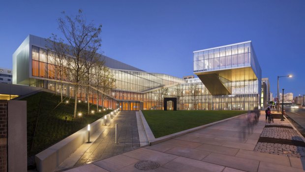 The Weiss/Manfredi designed Krishna P. Singh Centre for Nanotechnology in Philadelphia.