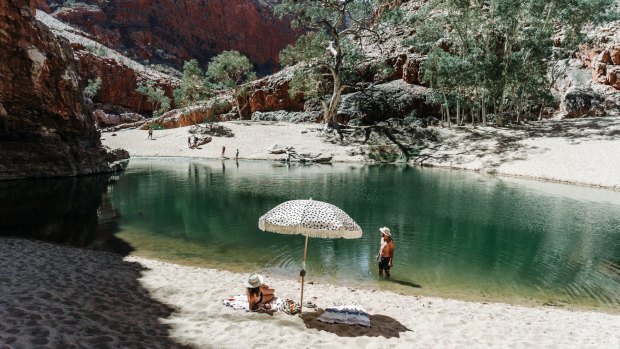 The stunning landscapes of the West MacDonnell Ranges. 