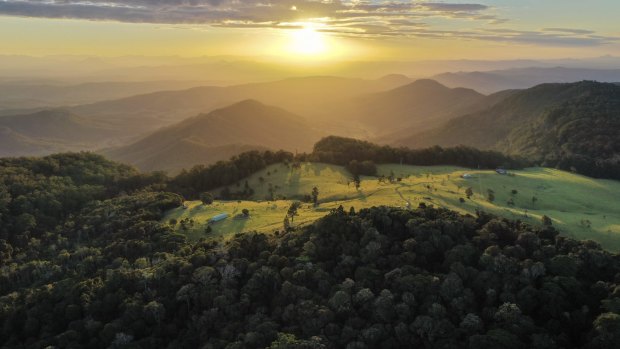 World-Heritage-listed Lamington National Park.