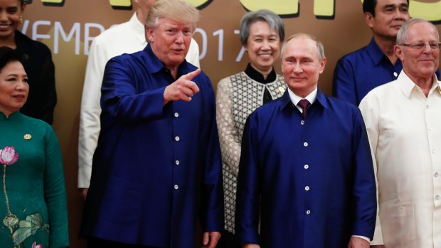 Any Putin-Trump meeting would be fraught with political complications for Trump, as his campaign and his administration face investigations over ties to the Russian government during the 2016 presidential campaign.