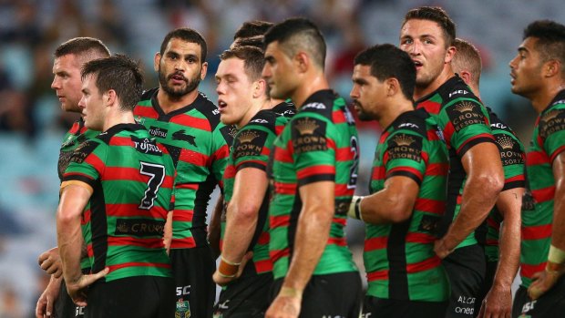Inconsistent: The Rabbitohs have been up and down this year.