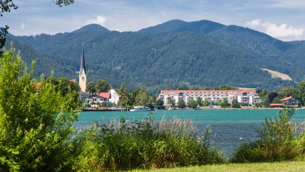 German visitors flock to Lake Tegernsee, often to enjoy the spas.