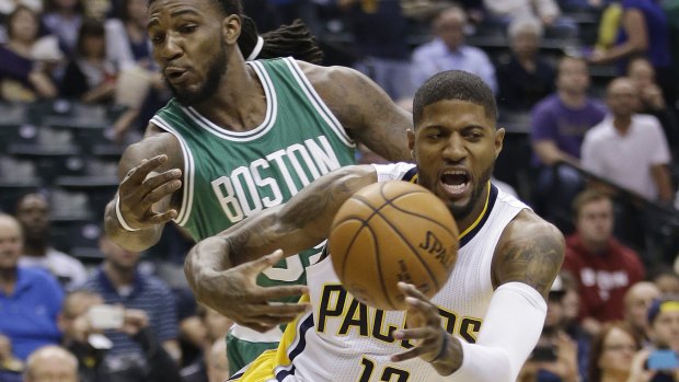 One in a million shot: Jae Crowder (99) in action against the Indiana Pacers on Thursday.