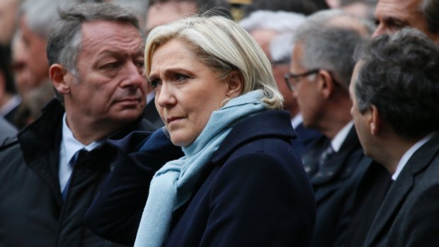 Presidential candidate Marine le Pen stepped down as party leader last week.