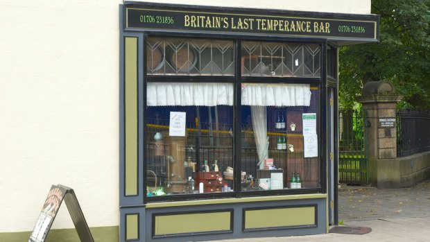 Britain's last original temperance bar has stood on Bank Street in the Lancashire mill town since 1899.

