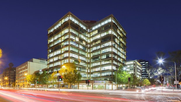 54 & 60 Marcus Clarke Street, Canberra, which have been refurbished by Centuria Metro.