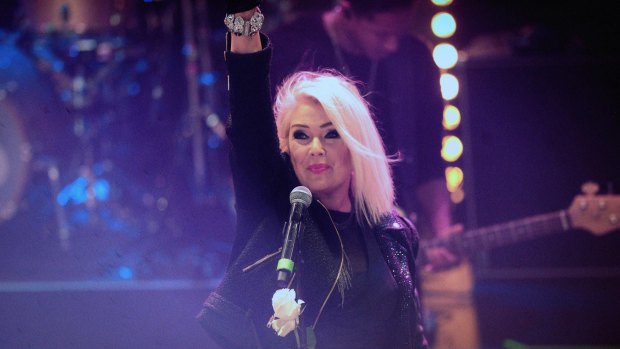 Travel back to the '80s with Kim Wilde.