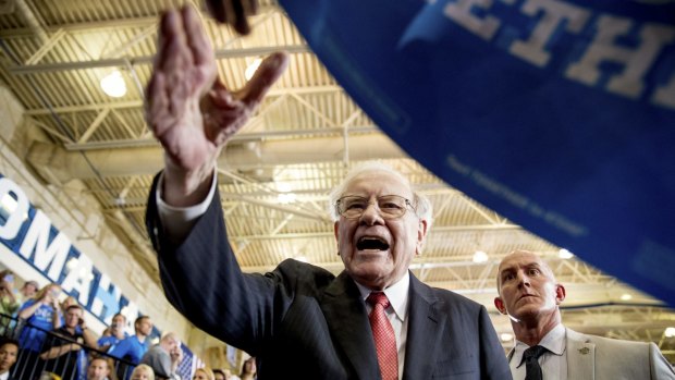 Berkshire Hathaway Chairman and CEO Warren Buffett takes home an annual salary of $US1.