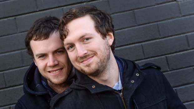 Kevin Newman and Jonathan Brown hope to get married later this year.
