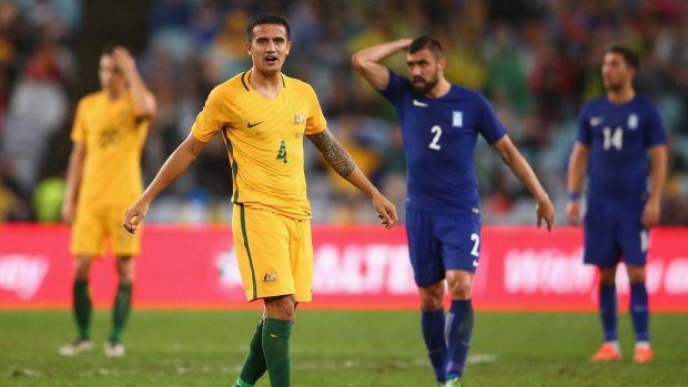 Not many suitors: Only one A-League club remains interested in Socceroos star Tim Cahill.