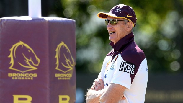 Playing his cards close to his chest: Wayne Bennett.