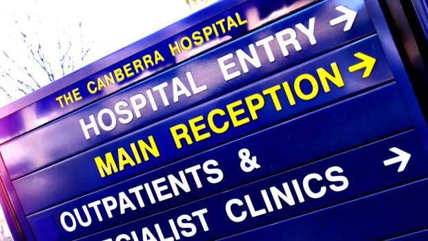 The Canberra Hospital had an average occupancy rate of 88 per cent last year. 