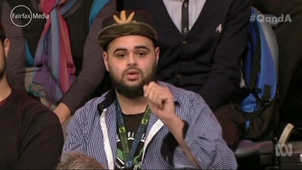 Zaky Mallah had tweeted misogynistic messages about 'gangbanging' two female journalists before appearing on <i>Q&A</i> last week.