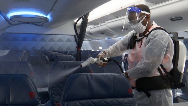 Airlines have reduced the stronger cleaning measures introduced early in the pandemic.