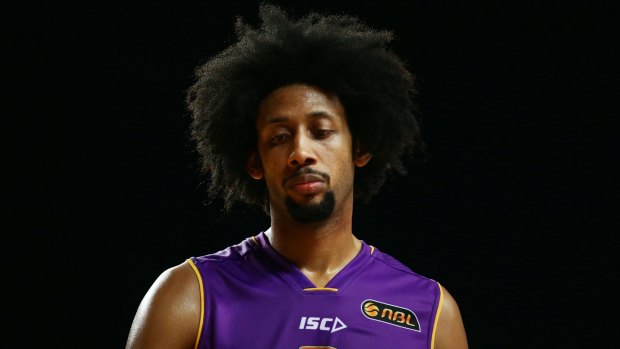 In strife: Injured star Josh Childress did not play in the loss to Adelaide but has been charged by the NBL.