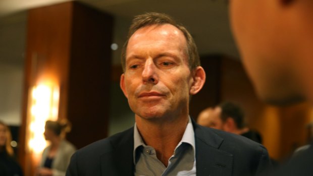 Former prime minister Tony Abbott