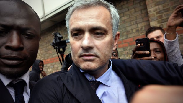 Under scrutiny: Former Chelsea football club manager Jose Mourinho.