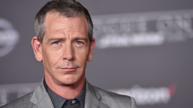 Ben Mendelsohn at the world premiere of Rogue One: A Star Wars Story in Los Angeles. 