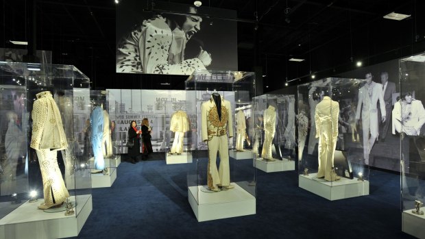 Across the road from Graceland is a collection of Elvis' outfits, cars and more.