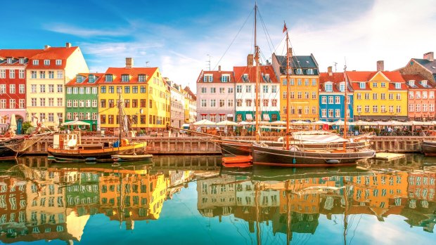 Copenhagen. Denmark was one of a few countries where the travel risk is 'insignificant'.