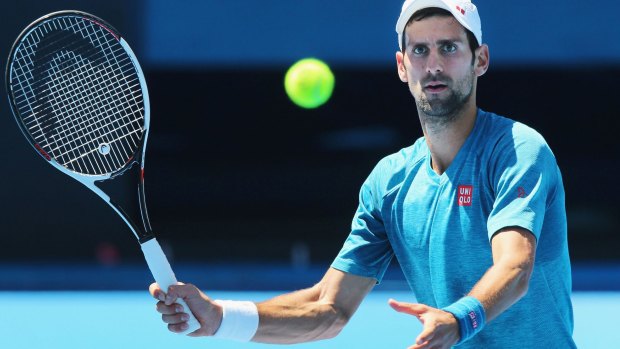 Happy to be back in Australia: Novak Djokovic.