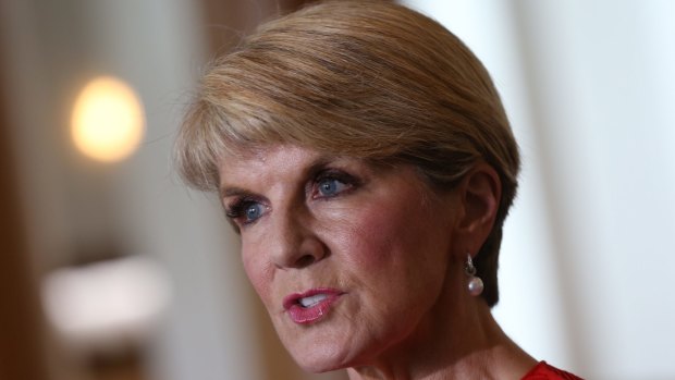 Foreign Affairs minister Julie Bishop says Australia will work with the US on strong border protection policies. 