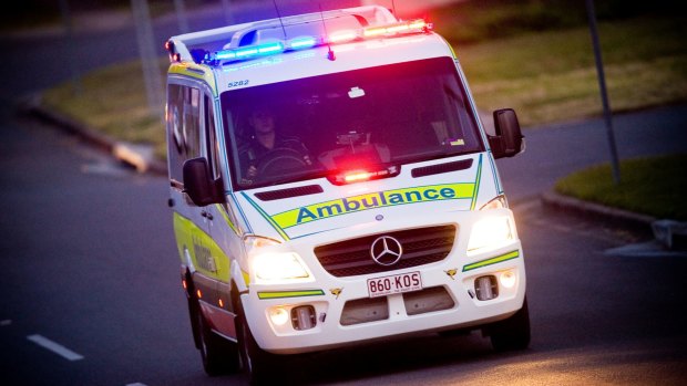 A man has died and a woman was injured in a three-wheeler motorcycle crash near Hervey Bay.    