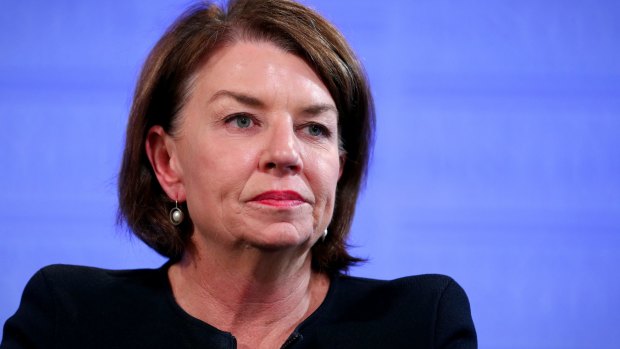 Anna Bligh defended the banking industry in an address to the National Press Club.