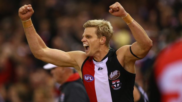 Runner up: Nick Riewoldt of the Saints.