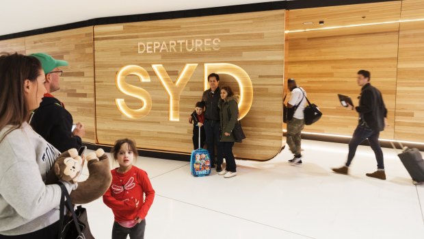 The departure gates at Sydney and Melbourne are set to open for everyone next month.
