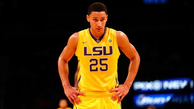 Great expectations: Ben Simmons is widely touted as a future NBA star. 