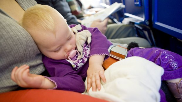Get an extra seat: "Typically a child is more comfortable in their own seat instead of being constantly readjusted in a parent's lap."