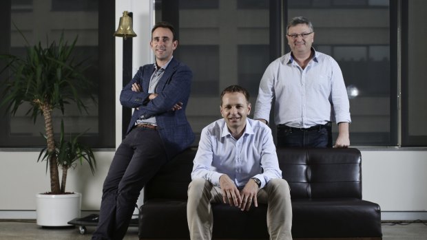 Flare HR co-founders Daniel Cohen, Jan Pacas and Saul Kaplan plan to disrupt default super. 