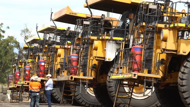 More than 30 dump trucks will be sold today at Anglo American's Drayton fleet auction.