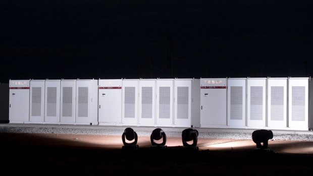 Tesla's facility in South Australia