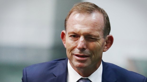 Former prime minister Tony Abbott had ruled out changes to negative gearing.