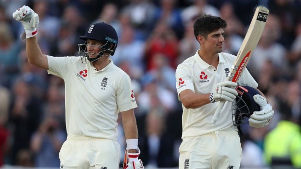 Alastair Cook (right) and Joe Root need to plunder runs in Australia if England are to keep their hold on the Ashes.