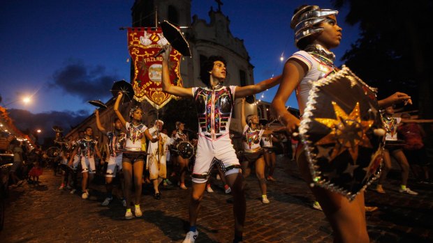 It's Carnival time in Brazil, where officials say as many as 100,000 people may have already been exposed to the Zika virus.