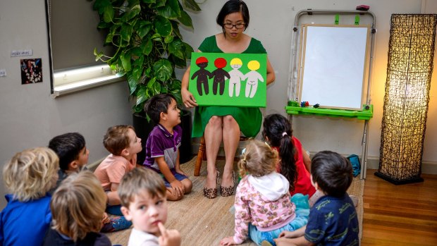 Whitney Yip at the Bridge Road Early Learning Centre.