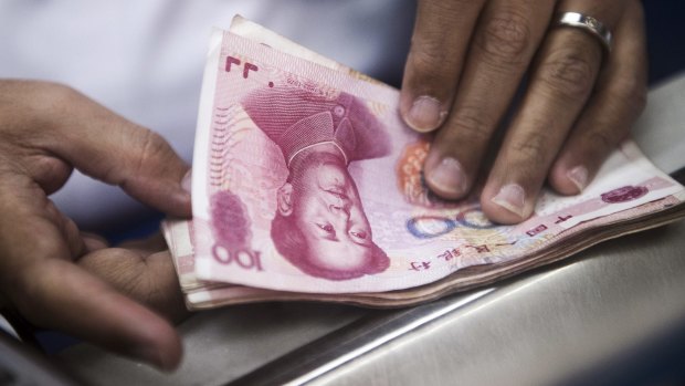 A number of large US hedge funds are betting the yuan will drop sharply.