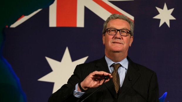 Australian High Commissioner to Britain, Alexander Downer.