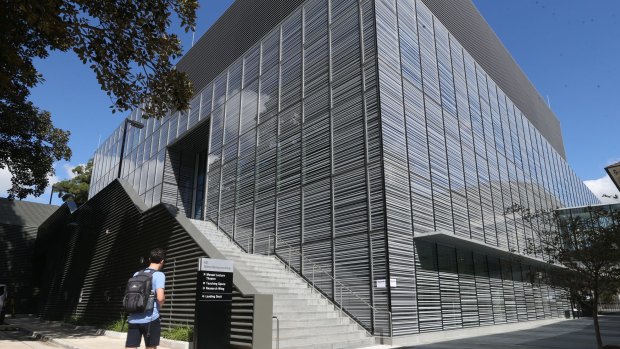 Shades of the "monolith" in the film 2001: A Space Odyssey: the University of Sydney's Nanoscience Hub.