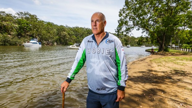 Steve McDonald was in a collision with a jet-ski on the Georges River.