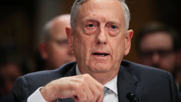Secretary of Defence Jim Mattis oversaw the new US defence strategy.