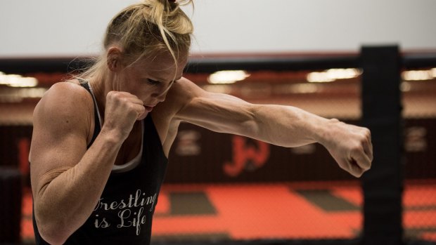 Down to earth: Holly Holm.