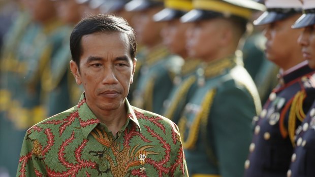 Indonesian President Joko Widodo on a visit to the Philippines last year.