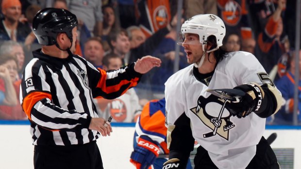 Taking control: NHL refs can use the minor penalty rule to ensure teams are punished without being left too short.