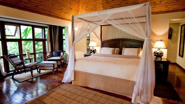 A room at Legendary Lodge, Arusha, Tanzania.