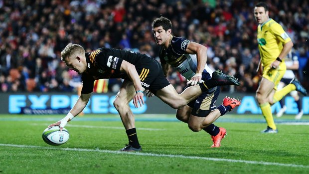 The man the Brumbies fear most: Damian McKenzie.